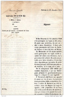 1859  PALERMO  DIREZIONE DEL MACINO - DAZIO SULLE CRUSCHE - Historical Documents