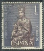 SPAIN, 1964, ST. DE LA MERCED & VIRGIN OF HOPE STAMPS SET OF 2, # 1205 & 1247, USED. - Oblitérés