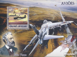 Guinea-Bissau Block 516 (kompl. Ausgabe) Postfrisch 2005 Flugzeuge & Jules Verne - Guinée-Bissau