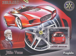 Guinea-Bissau Block 515 (kompl. Ausgabe) Postfrisch 2005 Ferrari & Jules Verne & Rotary - Guinée-Bissau