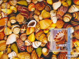 Guinea-Bissau Block 468 (kompl. Ausgabe) Postfrisch 2004 Muscheln Und Leuchttürme - Guinée-Bissau