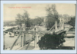T4184/ Singapore Cavenagh Bridge  AK Ca.1910 - Andere & Zonder Classificatie