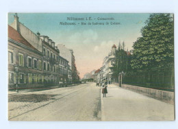 T6353/ Mülhausen Im Elsaß  Colmaererstraße AK 1914 - Elsass