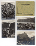 X1J99/ Romsdalen Norwegen Mappe Mit 10 Fotos 10,5 X 7,7 Cm Ca.1930 - Norway