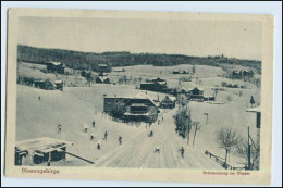 W6M58/ Brückenberg Im Winter Riesengebirge AK Ca.1930 - Schlesien