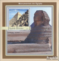 Guinea-Bissau Block 396 (kompl. Ausgabe) Postfrisch 2003 Denkmäler Ägyptens - Guinée-Bissau