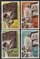 La Lutte Contre L'analphabétisme - Republique De Guinee, 1963/ Complete - MNH** - Guinée (1958-...)