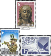 Luxemburg 969,970,975 (kompl.Ausg.) Postfrisch 1978 Liebe Frau, Kapelle, Großloge - Nuevos