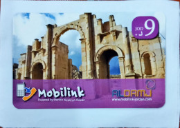 Jordan Mobilink  Prepaid  Intrnational Calling Sample Card - Colecciones