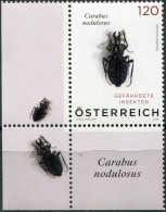 AUSTRIA - 2024 - STAMP MNH ** - Black Pit Beetle (Carabus Nodulosus) (III) - Ungebraucht