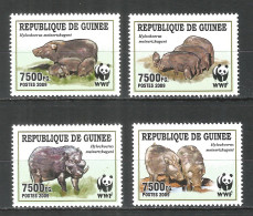 Guinea 2009 Mint Stamps MNH(**) WWF - Wild Boar - Guinee (1958-...)