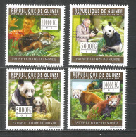 Guinea 2011 Mint Stamps MNH(**) Pandas - Guinee (1958-...)