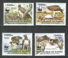 Guinea 2013 Mint Stamps MNH(**) WWF - Birds Of Prey - Guinea (1958-...)