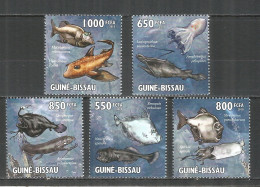 Guinea-Bissau 2010 Mint Stamps MNH(**) Creatures Of The Ocean Deep - Guinée-Bissau