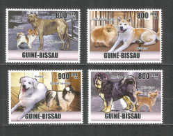 Guinea-Bissau 2010 Mint Stamps MNH(**) Largest & Smallest Dogs - Guinea-Bissau