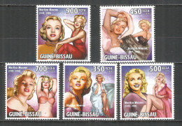 Guinea-Bissau 2010 Mint Stamps MNH(**) Marilyn Monroe - Guinée-Bissau