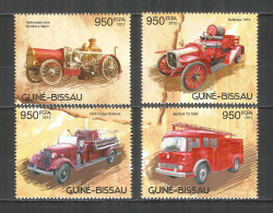 Guinea-Bissau 2012 Mint Stamps MNH(**) Fire Engines - Guinée-Bissau