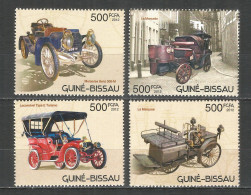 Guinea-Bissau 2012 Mint Stamps MNH(**) First Cars - Guinea-Bissau