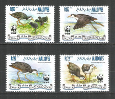 Maldives 2013 Mint Stamps MNH(**) WWF – Birds - Maldivas (1965-...)