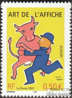 Frankreich 3694 (kompl.Ausg.) Postfrisch 2003 Europa: Plakatkunst - Neufs