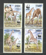 Niger 2013 Mint Stamps MNH(**) WWF – Giraffes - Niger (1960-...)