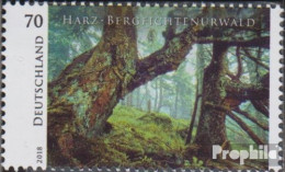 BRD 3410 (kompl.Ausg.) Postfrisch 2018 Wildes Deutschland - Harz - Unused Stamps