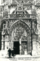 Hungary Budapest Mathias Church Main Entrance Detail Aspct - Hongrie