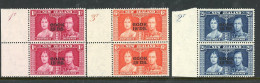 Cook Islands MNH New Zealand Stamps Of 1937 Overprinted - Islas Cook