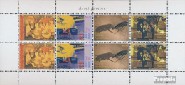 Kosovo 119-122Klb Kleinbogen (kompl.Ausg.) Postfrisch 2008 Visuelle Kunst - Kosovo