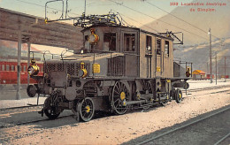 Valais - Locomotive Du Simplon - Ed. Louis Burgy 399 - Sonstige & Ohne Zuordnung