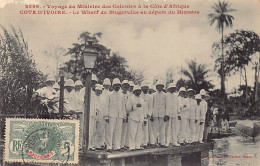 Côte D'Ivoire - Voyage Du Ministre Des Colonies - Le Wharf De Bingerville Au Départ Du Ministre - Ed. Fortier 2599 - Costa De Marfil