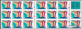USA 3091Fb Folienblatt54 (kompl.Ausg.) Postfrisch 1999 Flagge - Nuevos