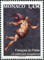 Monaco 2022. Frescoes Of The Princely Palace (MNH OG) Stamp - Nuevos