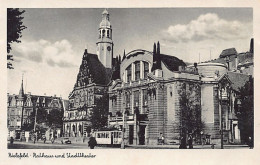 Bielefeld (NW) Rathaus Und Stadttheater Verlag Schöning & Co., Lübeck - Bielefeld