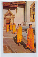 Thailand - BANGKOK - The Priests Out Of Temple Hall After Daily Sutra - Publ. Soma Nimit 284 - Thaïlande