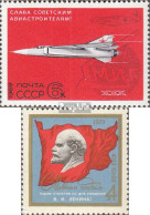 Sowjetunion 3698,3699 (kompl.Ausg.) Postfrisch 1969 MiG, Neujahr - Unused Stamps