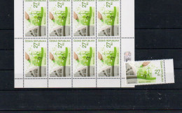 CZECH REPUBLIC - 2016 -EUROPE/ GREEN STAMP + SHEETLET OF 8  MINT NEVER HINGED  SG CAT £67 - Nuovi