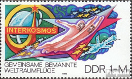 DDR 2502 (kompl.Ausgabe) Postfrisch 1980 Weltraumflüge - Neufs