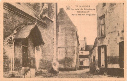 Belgique Cpa Malines Mechelen Un Coin Du Beguinage - Autres & Non Classés