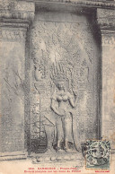 Cambodge - PHNOM PENH - Divinité Sculptée Sur Les Murs Du Pnom - Ed. P. Dieulefils 1809 - Kambodscha