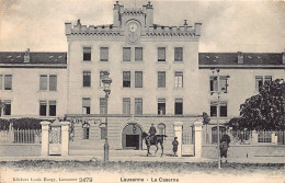 LAUSANNE  (VD) La Caserne - Soldat à Cheval - Ed. Louis Burgy 2479 - Lausanne
