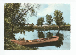 01 - PONT DE VAUX - La Reyssouze - Barque De Pêcheur - Pont-de-Vaux