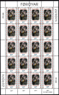 FAROE 1998 EUROPA: National Festivals And Holidays. 2 MINI-SHEETS = 20 Sets, MNH - 1998