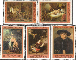 Sowjetunion 4551-4555 (kompl.Ausg.) Postfrisch 1976 370. Geburtstag Rembrandt - Unused Stamps