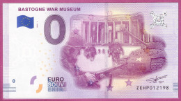 0-Euro ZEHP 2018-1 BASTOGNE WAR MUSEUM - Essais Privés / Non-officiels