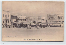 Judaica - MAROC - Fez (Fès) - Place Du Commerce Du Mellah, Quartier Juif - Ed. J. Bouhsira  - Giudaismo