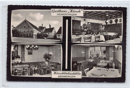 Heimertingen (BY) Gasthaus Hirsch - Memmingen - Hirschbräustüble - Altri & Non Classificati