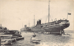 Egypt - PORT SAÏD - The P&O Liners Persia And Macedonia - Publ. Horn Brothers - Levy L.L. 19 - Sonstige & Ohne Zuordnung