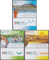 Israel 2689-2691 Mit Tab (kompl.Ausg.) Postfrisch 2019 Tourismus - Unused Stamps (with Tabs)