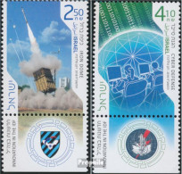 Israel 2643-2644 Mit Tab (kompl.Ausg.) Postfrisch 2018 Technische Innovationen Der Armee - Unused Stamps (with Tabs)